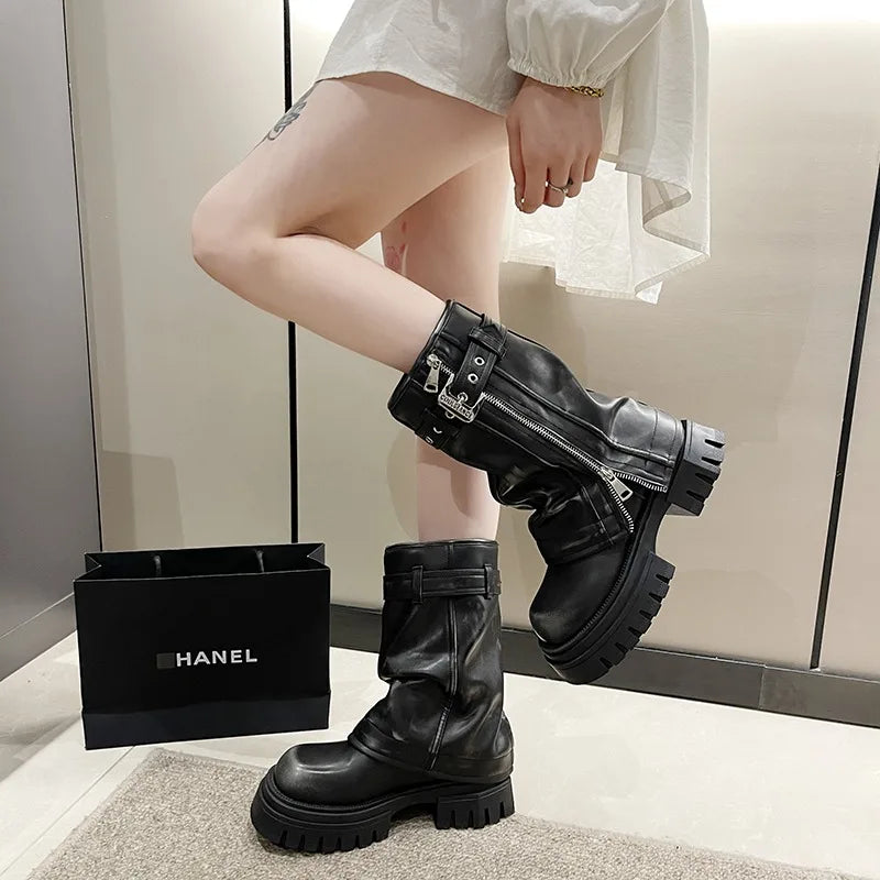 WW | Ankle-High Combat Boots