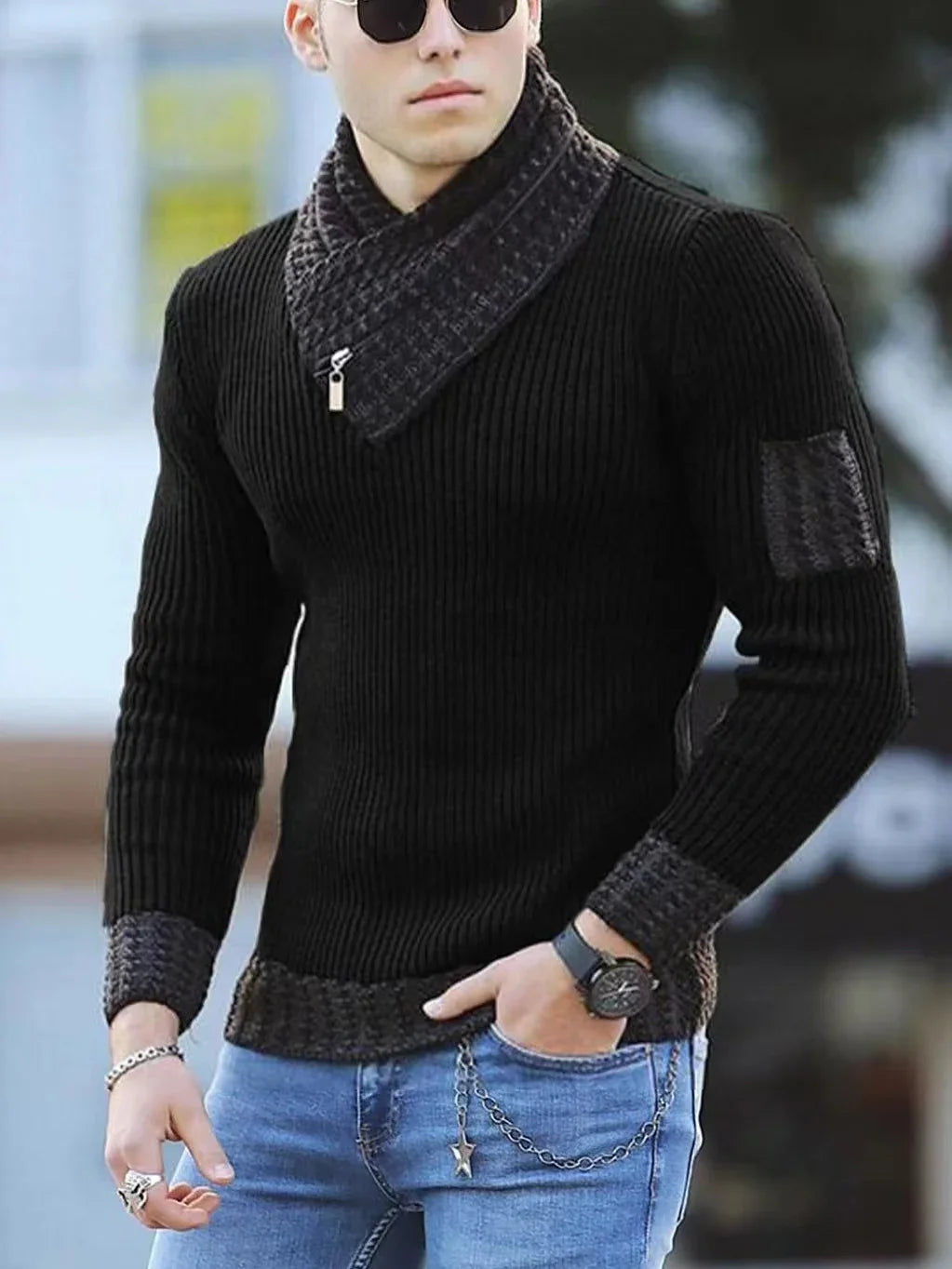 WW | Vintage Knit Turtleneck Sweater