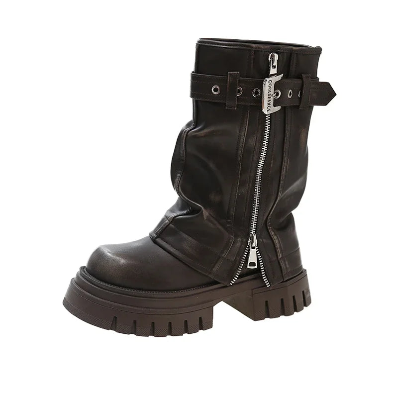 WW | Ankle-High Combat Boots