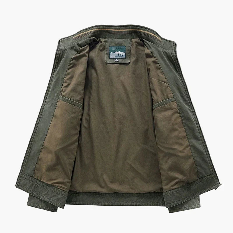 WW | Übergangsjacke Casual Streetwear mit Stehkragen - Stilvolle Freizeitjacke für Alltag und Outdoor