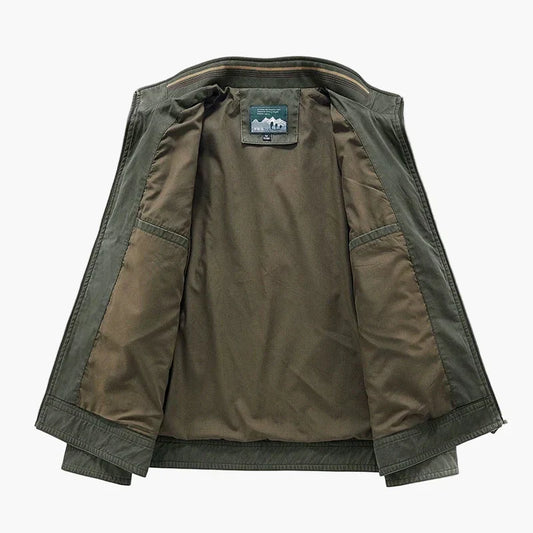 WW | Transition Jacket Casual Streetwear with Stand-up Collar - Stylish Leisure Jacket for Everyday and Outdoor Use