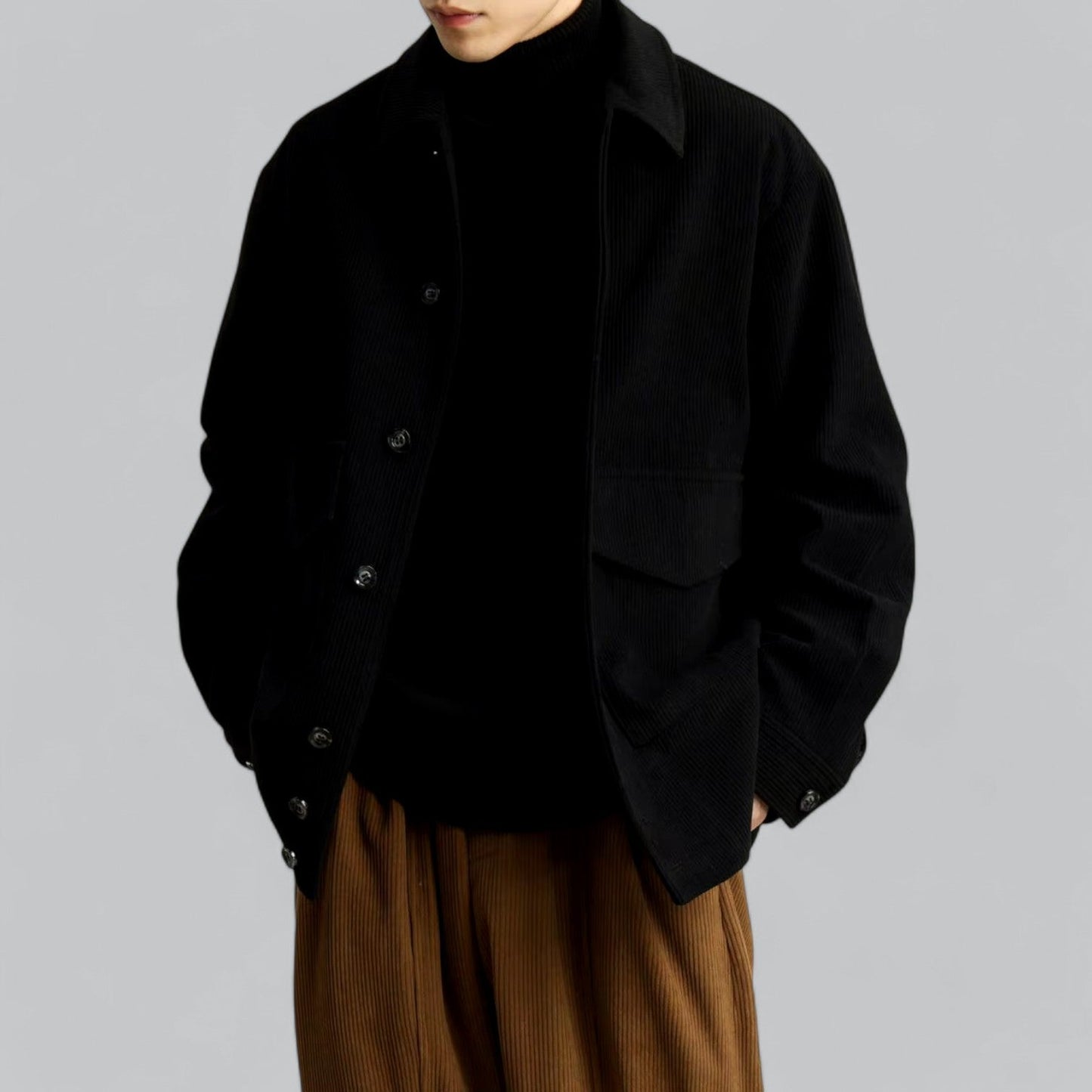 WW | Versatile Button-Closure Winter Jacket