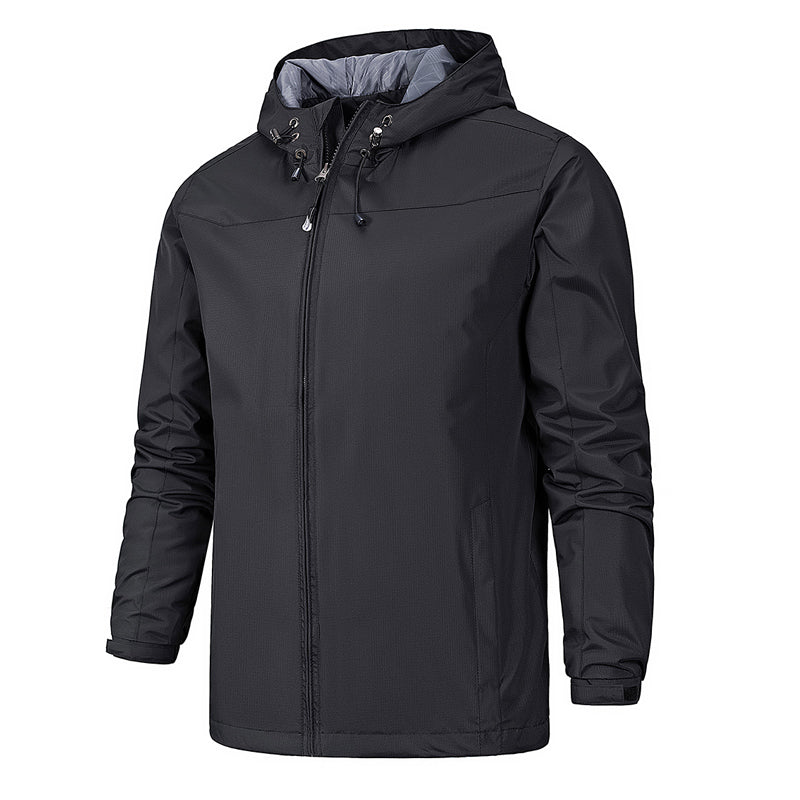 WW | Men's Elegant Hooded Softshell Jacket - Perfect for Fall/Winter