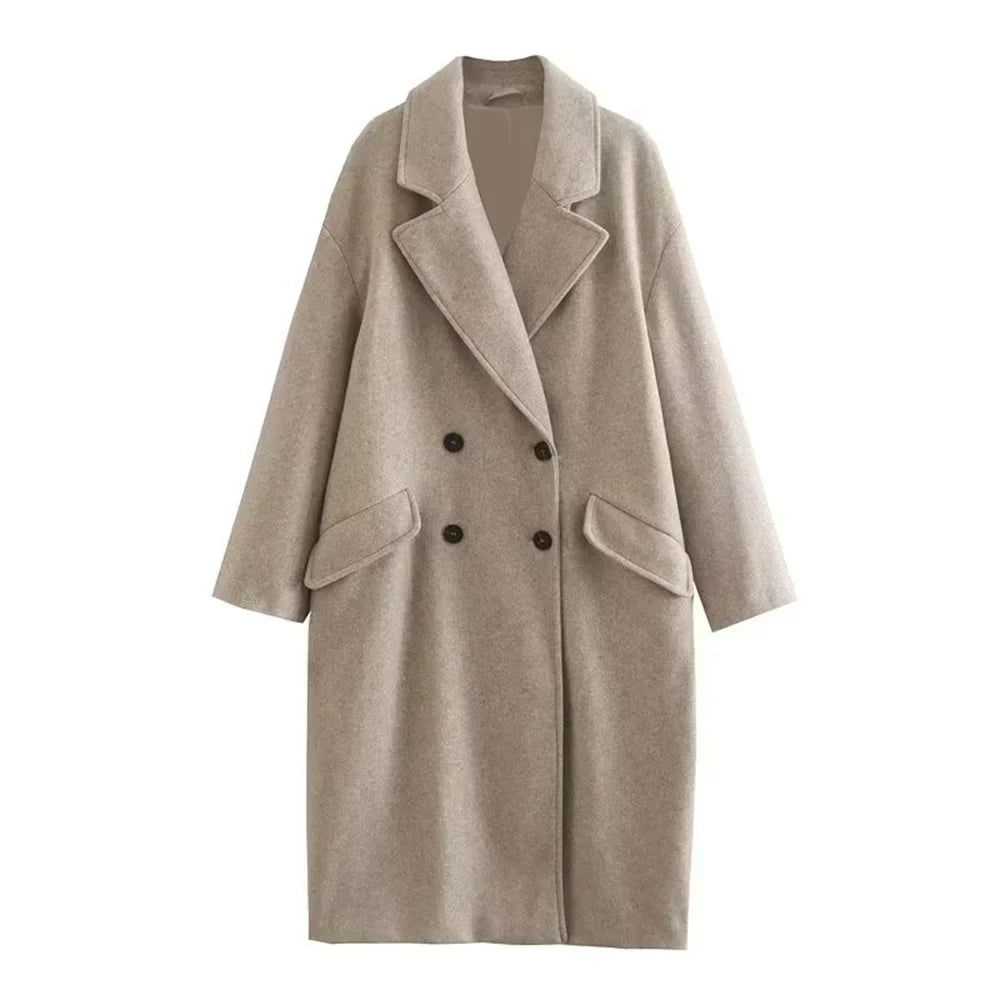 WW | Brushed Oversized Wool Jacket - Timeless Style - Warm and Chic