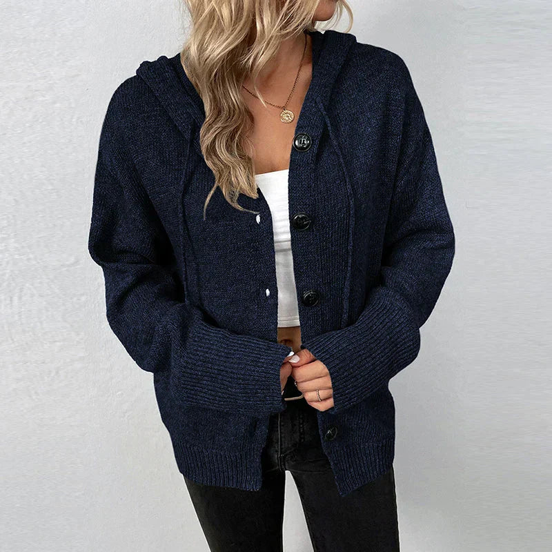 WW | Bequemer Hooded Cardigan