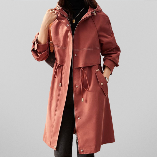WW | Rote Damenjacke mit Kapuze