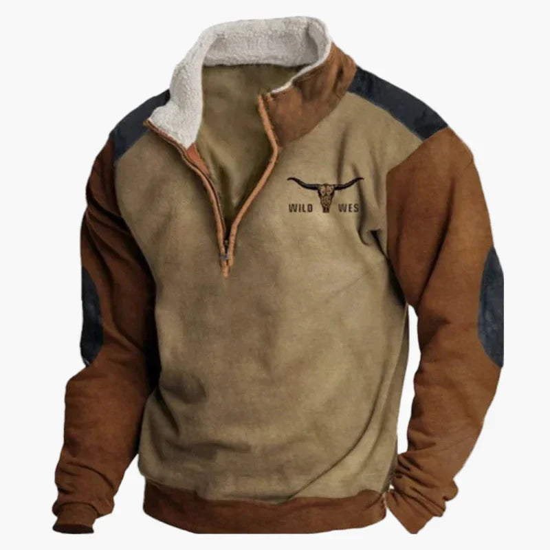 WW | Wild West Vintage Pullover - Stilvoller Freizeit-Sweater mit Western-Charme