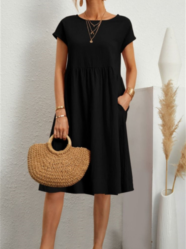 WW | Fashionable Mid-Length Dress For Women
