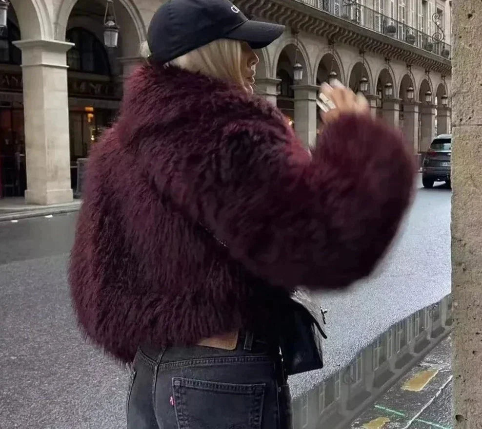 WW | Smart jacket with fluffy fur