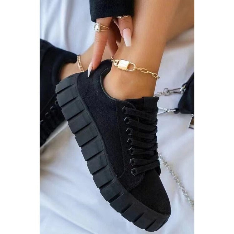 WW | Sort Trendy Sneakers Für Frauen