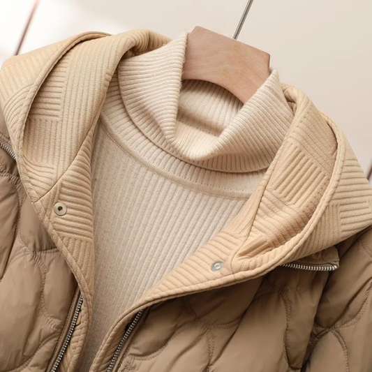 WW | Jacke mit Bubble Design mit Kapuze
