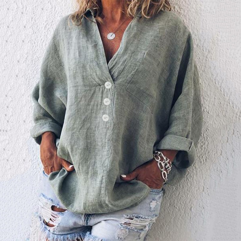 WW | Stylish linen blouse