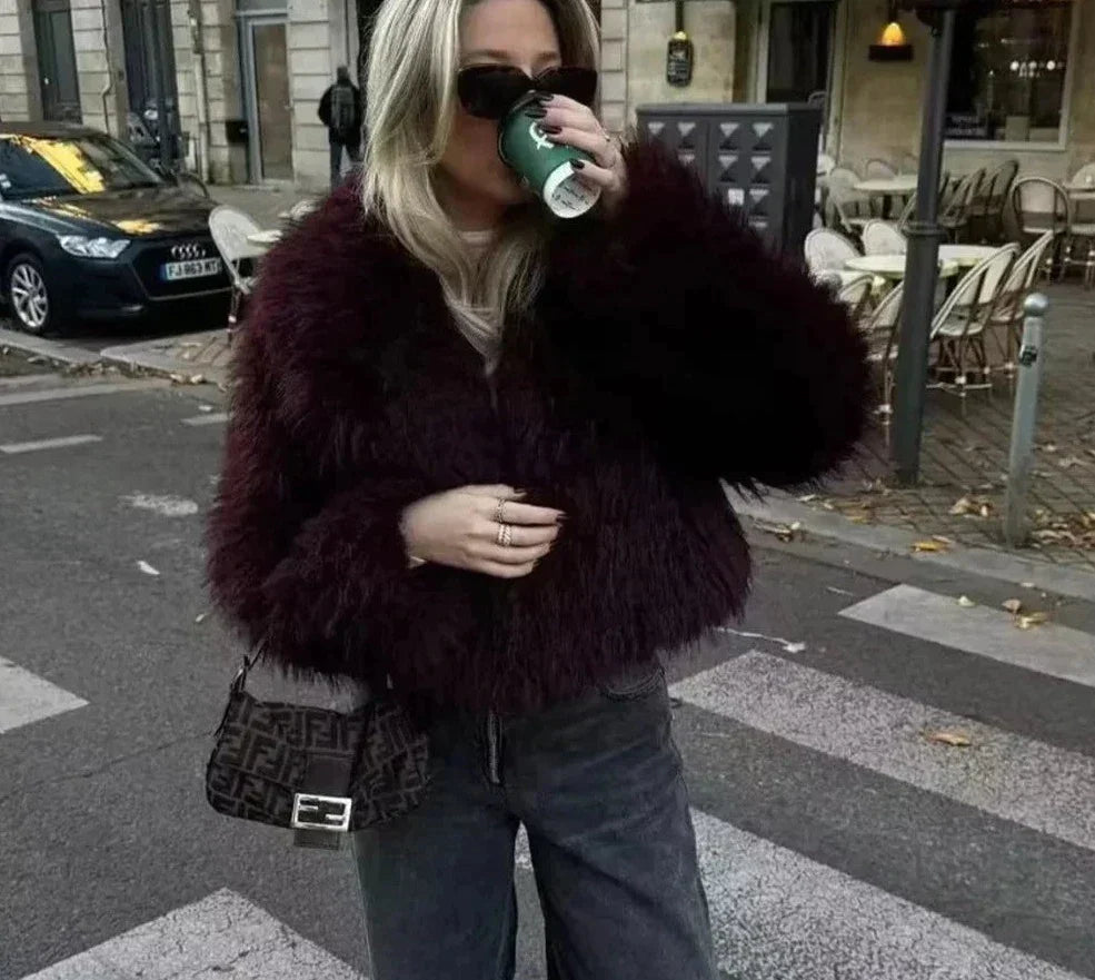 WW | Smart jacket with fluffy fur
