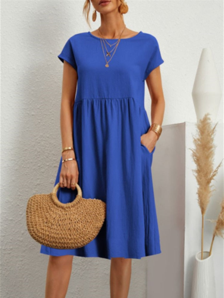 WW | Fashionable Mid-Length Dress For Women