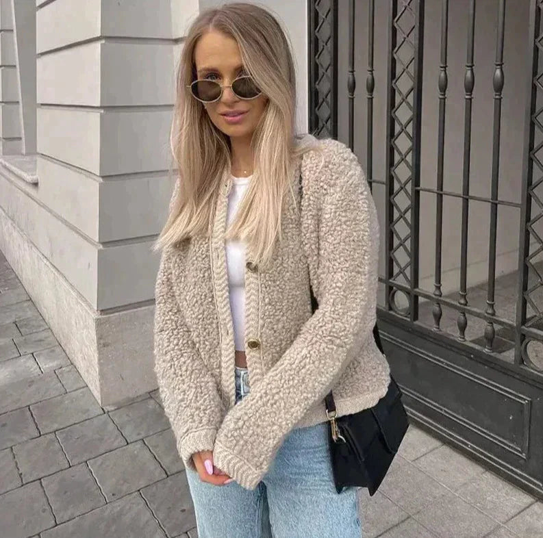 WW | Damen Teddy Weste komfortabel und elegant für den Winter