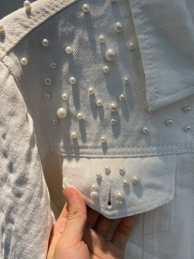 WW | Elegance Adorned with Pearls: Denim Jackets