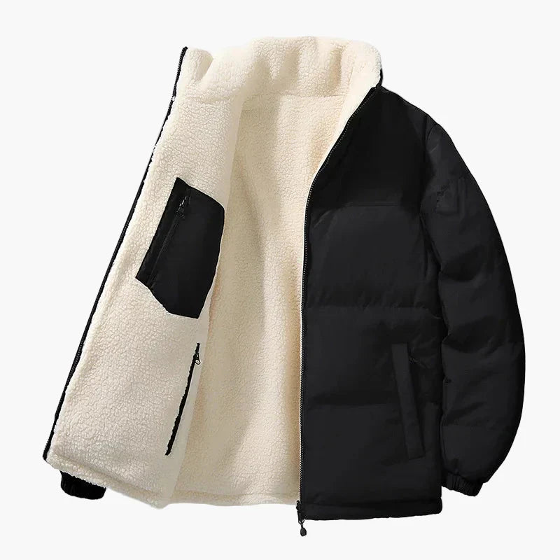 WW | Quilted Winter Jacket with Fleece Lining - Urban Leisure Jacket, Relaxed Fit, Warm, Ideal for Everyday & Outdoor