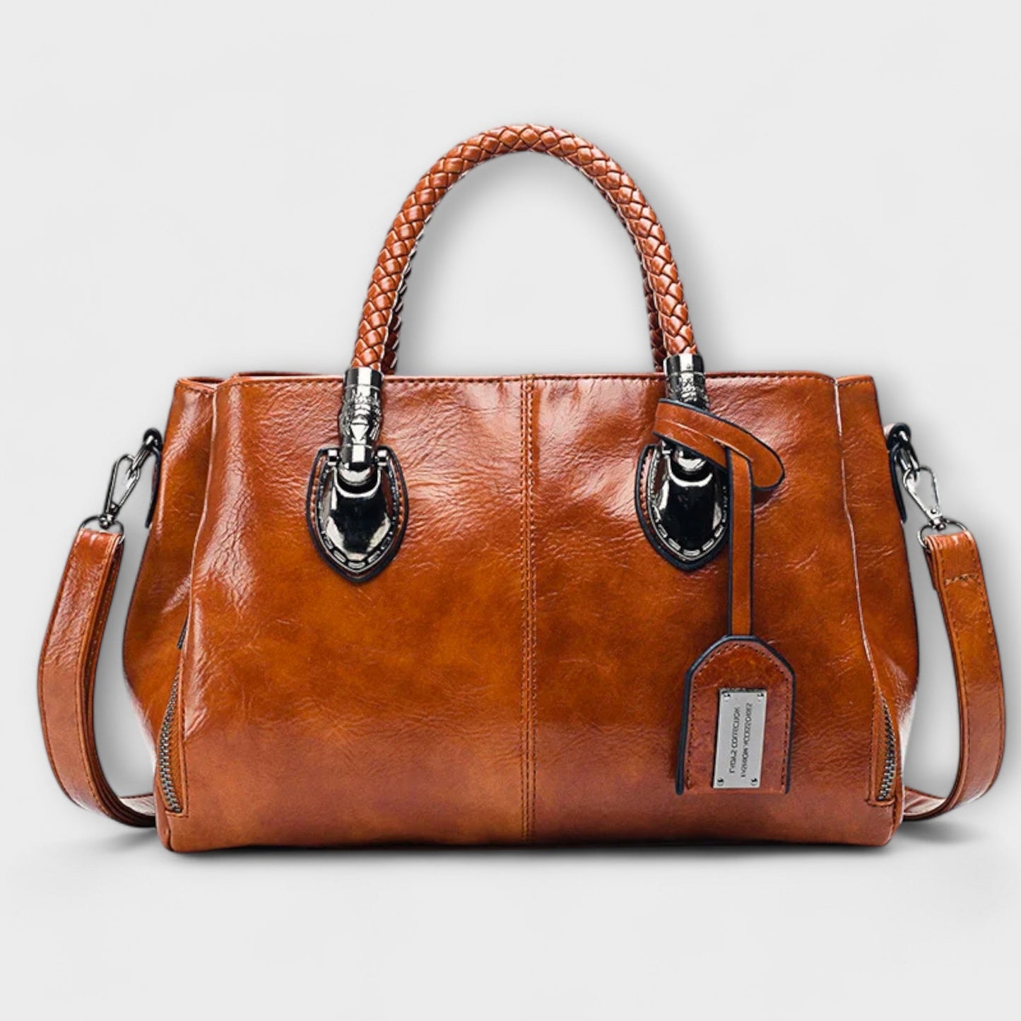 WW | Elegant Leather Duffel Bag