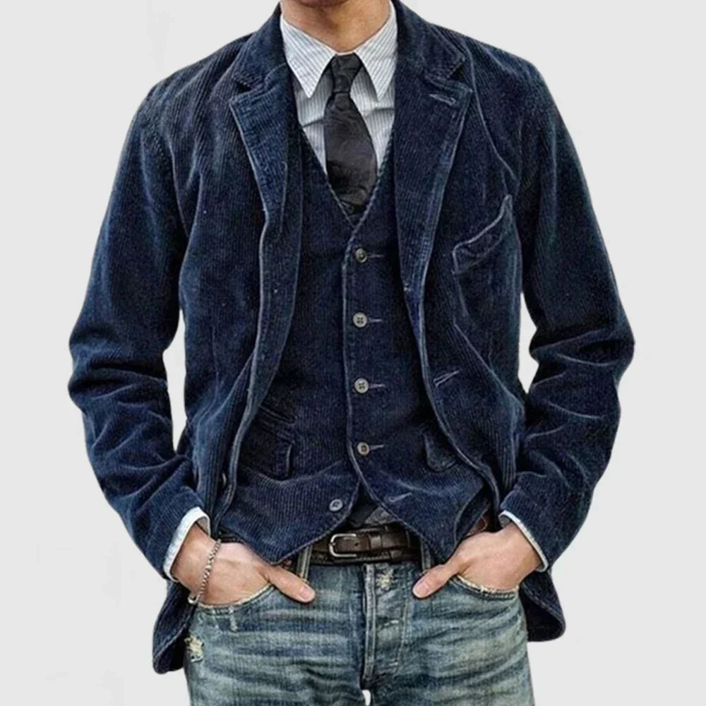 WW | Men's Corduroy Jacket with Lapels