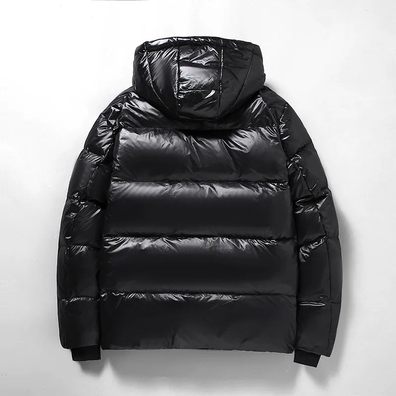WW | Winterdaunenjacke Mit Kapuze Für Herren
