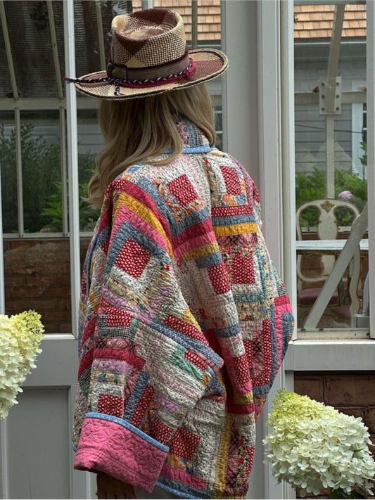 WW | lässige Patchwork-Steppjacke