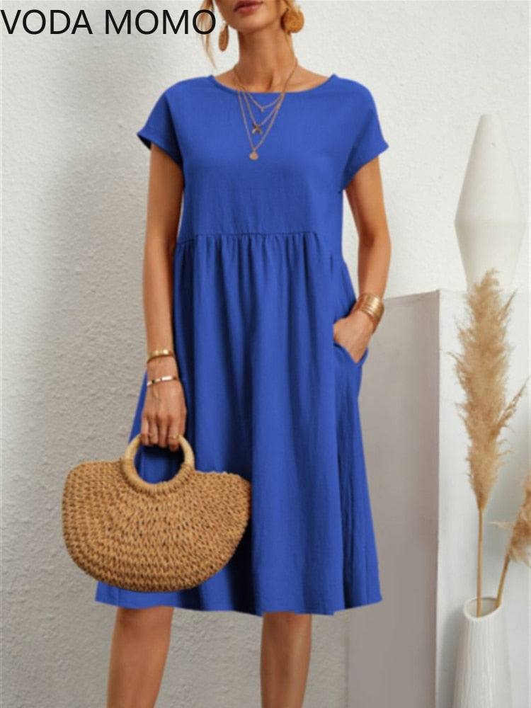 WW | Fashionable Mid-Length Dress For Women