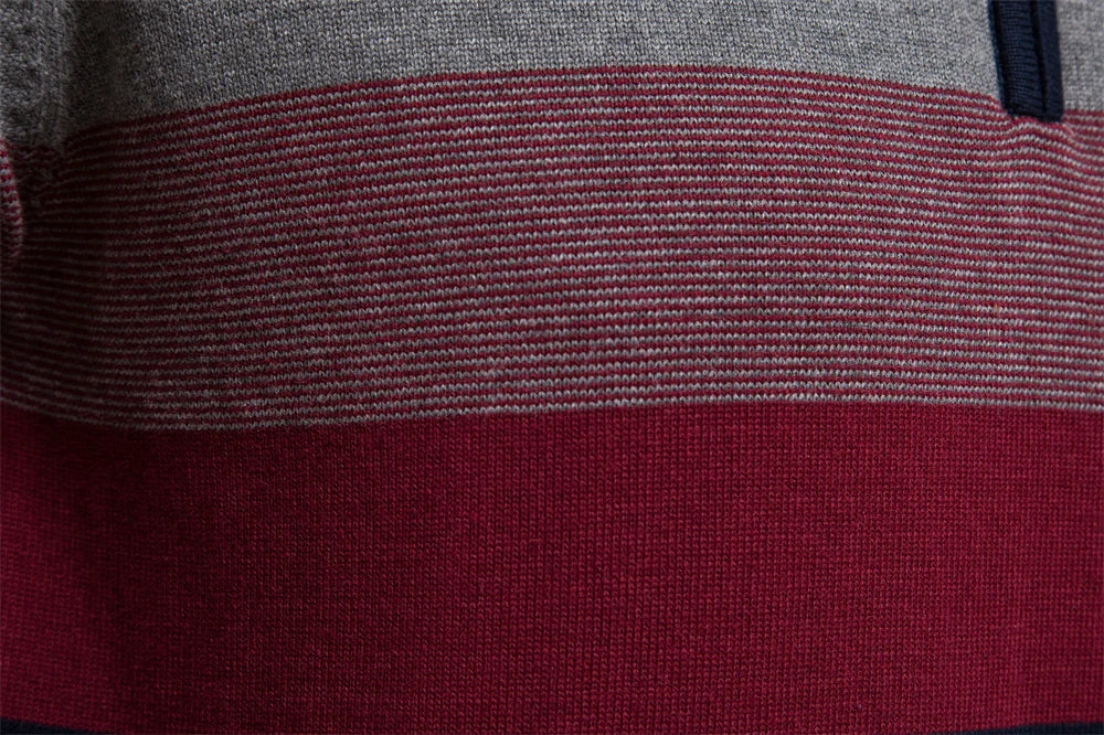 WW | Quarter-Zip Knit Jumper - Elegant Fine Knit for Business & Leisure
