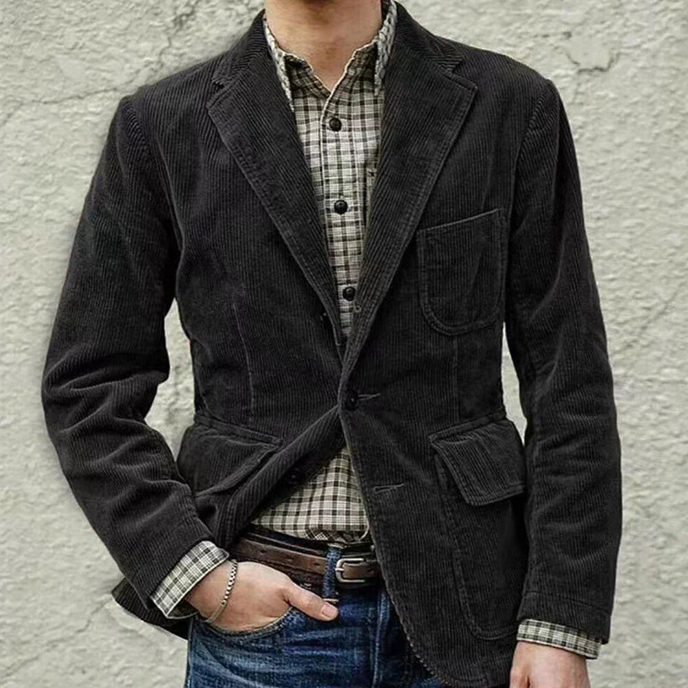 WW | Men's Corduroy Jacket with Lapels