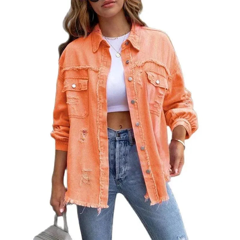 WW | Oversized, informelle Jeansjacke für Damen