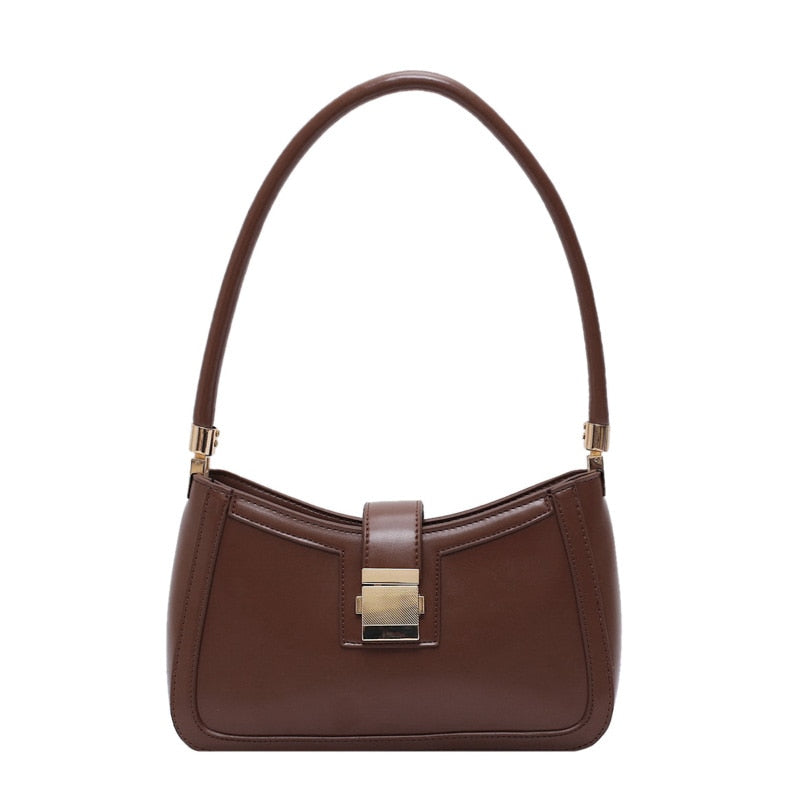 WW | Stilvolle Schultertasche für Damen - Designer-Handtasche mit Reißverschluss