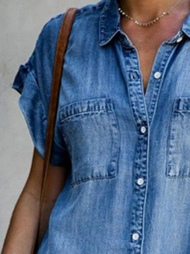 Jessa | Timeless Denim Dress