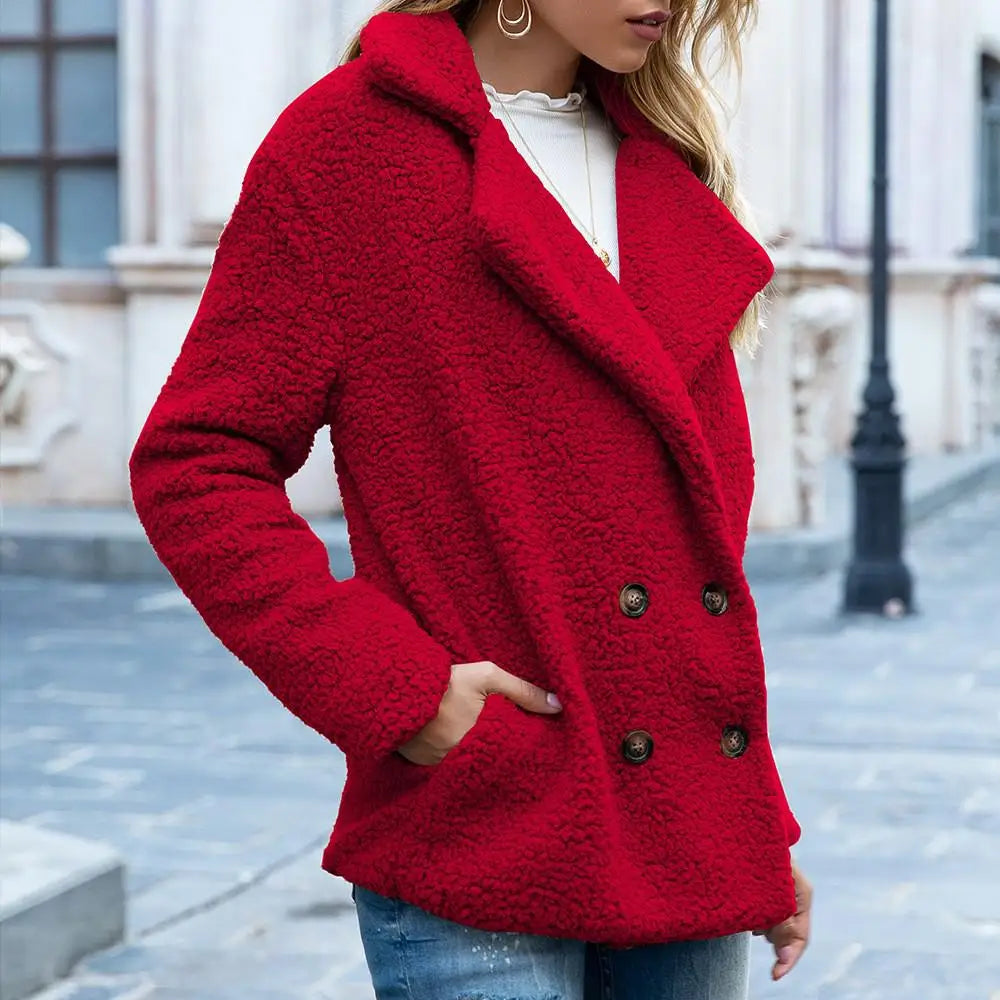 WW | Teddy Jacket Brown Cuddly and Trendy
