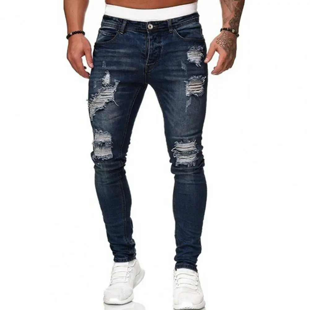 WW | Men's Ripped Denim Jeans