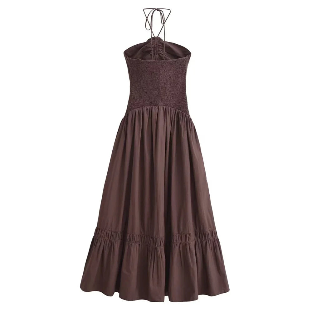 Vivienne | Shaping Poplin Paneled Dress