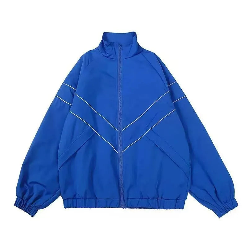 WW | Reißverschluss Übergröße Collegejacke Damenjacke