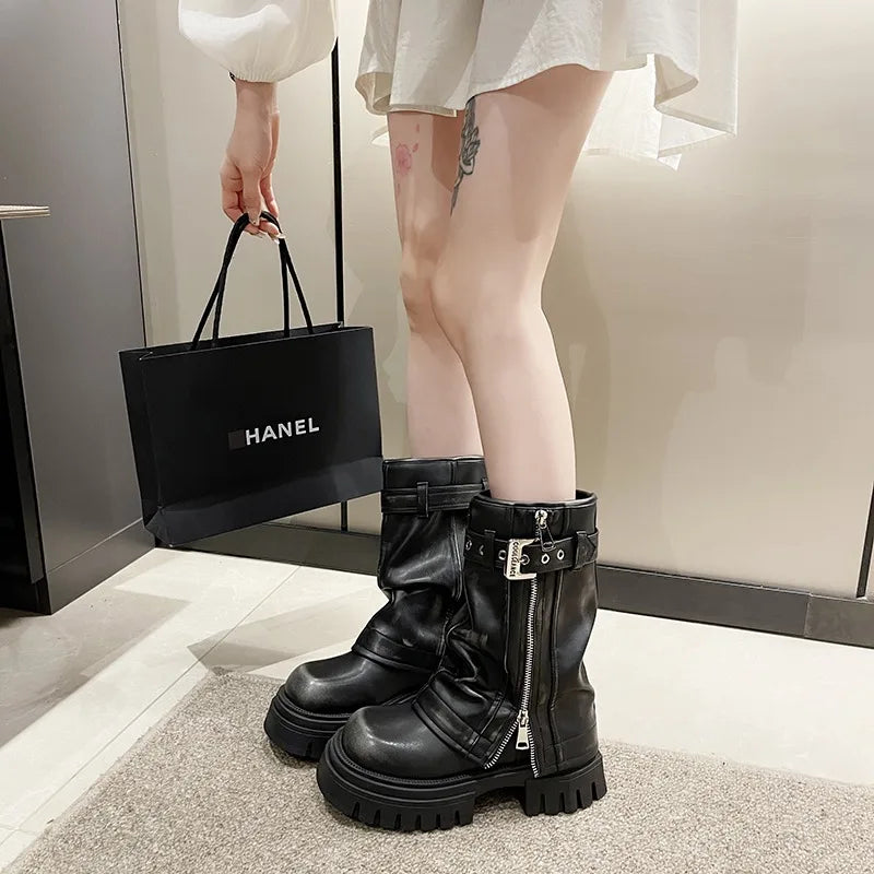 WW | Ankle-High Combat Boots