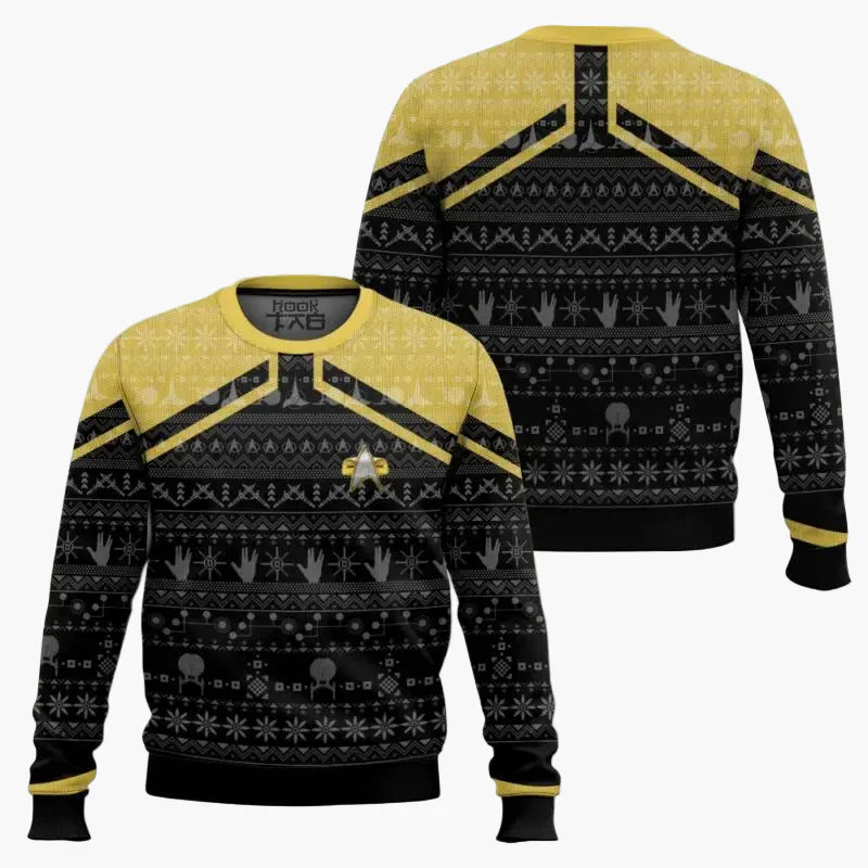 WW | Star Trek Pullover - Geek Christmas Sweatshirt for Fans, Winter Leisure