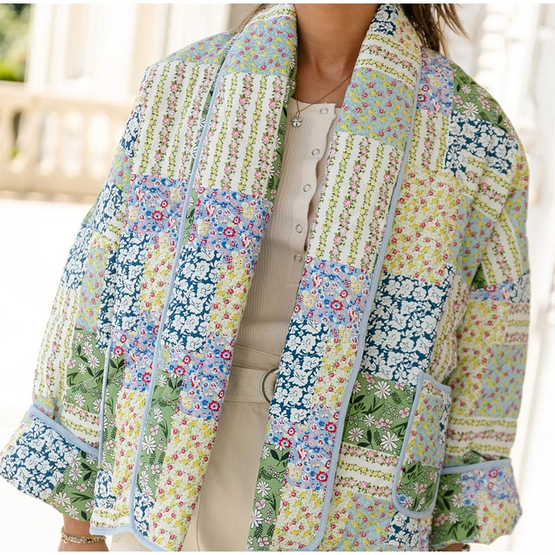 WW | Patchwork Bohemian Jacket for Women