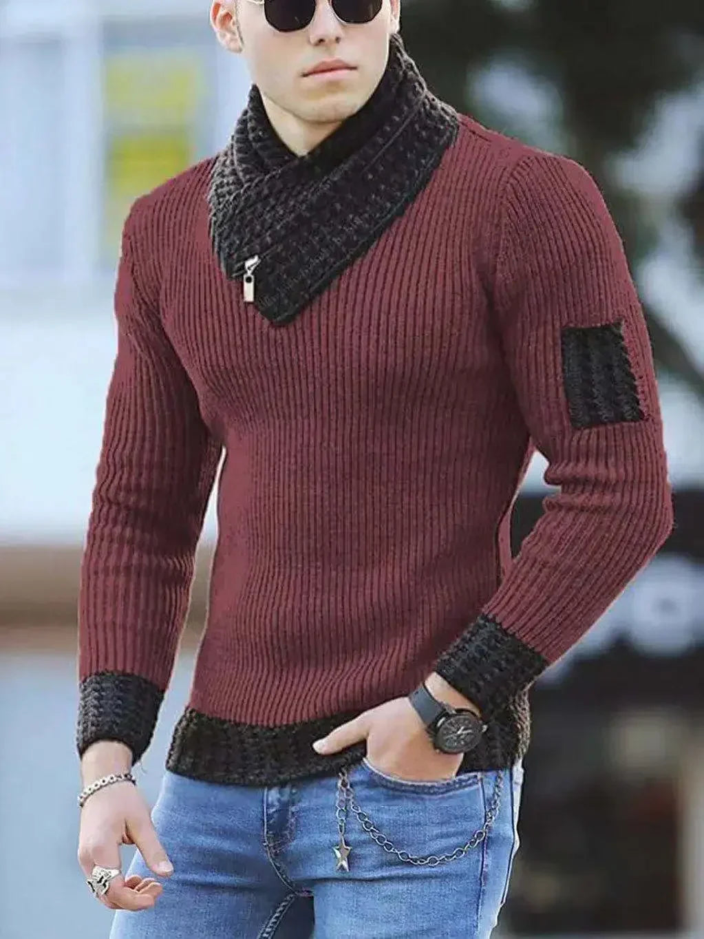 WW | Vintage Knit Turtleneck Sweater