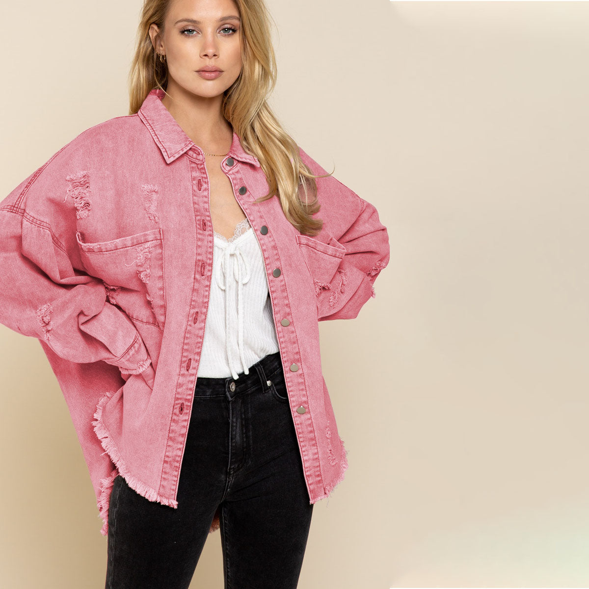 WW | Trendiges Denim-Jacke für Damen - Stilvoll und Vielseitig