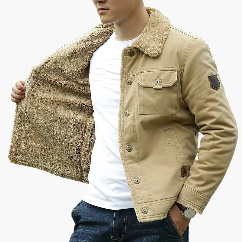 WW | Leisure Jacket with Fleece Collar - Stylish Outdoor Transition Jacket for Everyday and Adventure