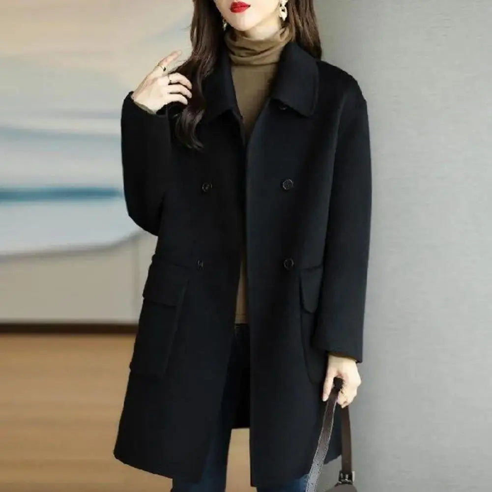 WW | Elegant Wool Coat for Women