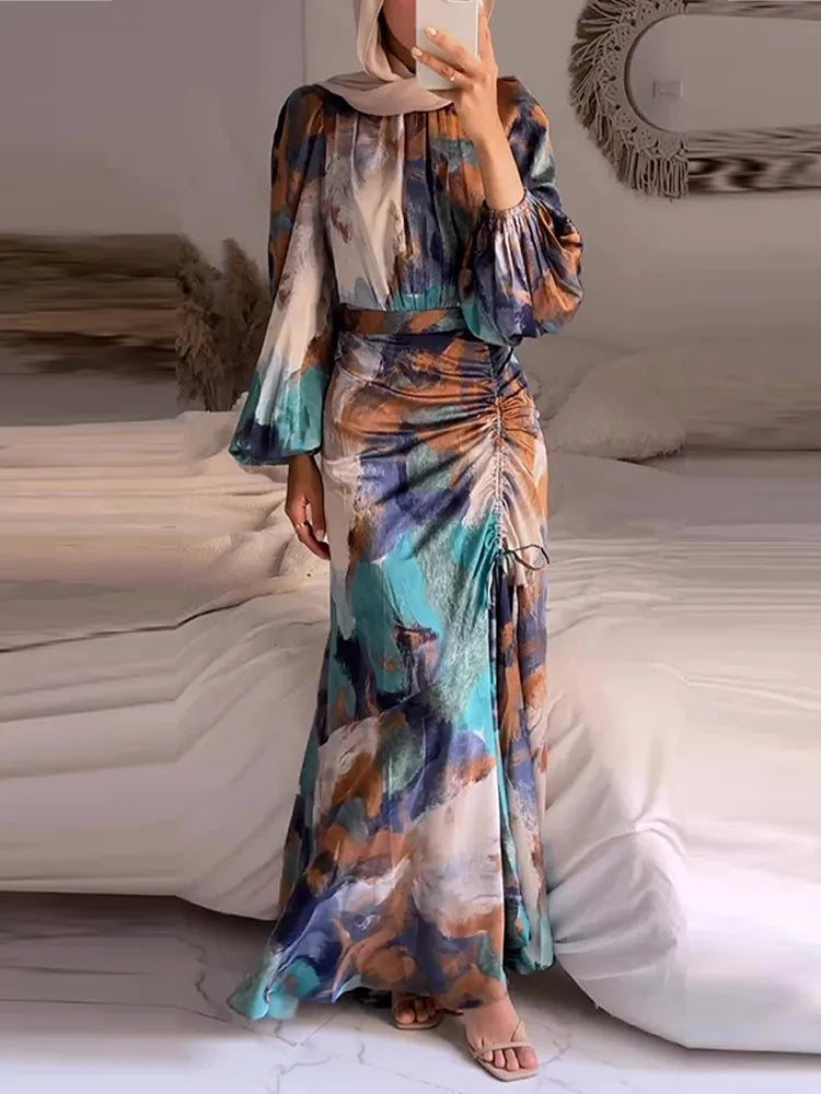 Samarah | Elegant Draped Dress