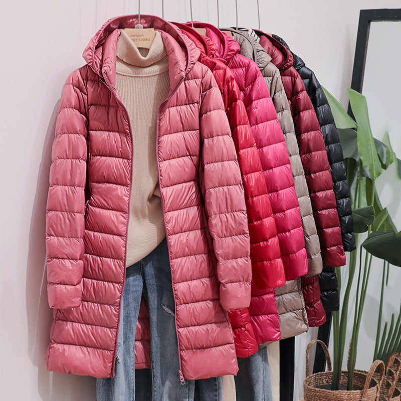 WW |  Langer Down Winterparka für Frauen - Ideal für Winter