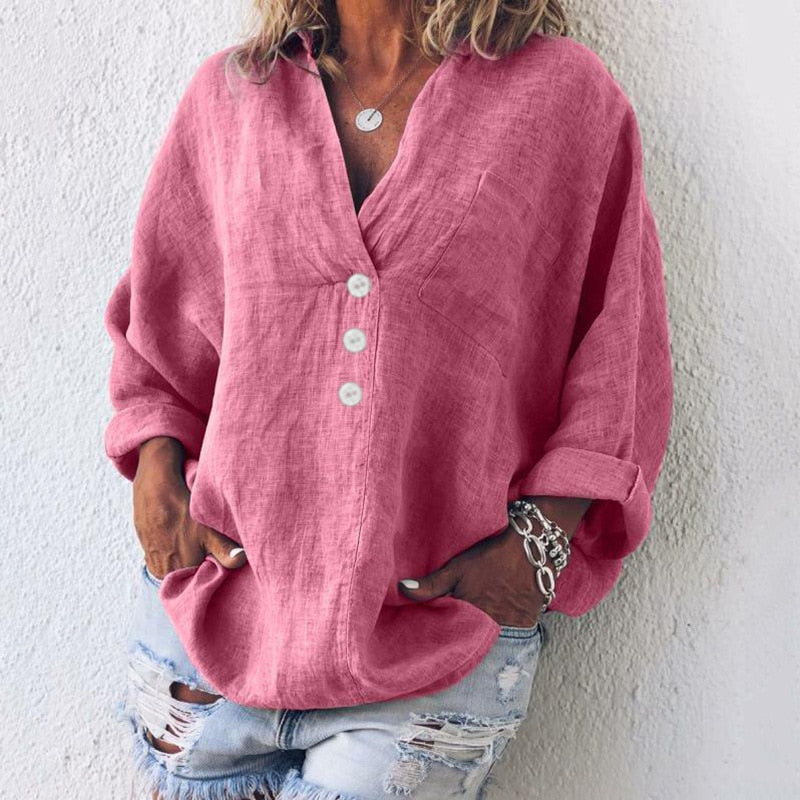 WW | Stylish linen blouse