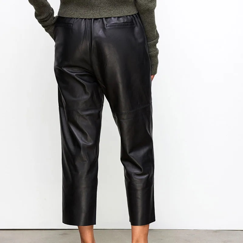 Ylvara | Harem-style leather pants