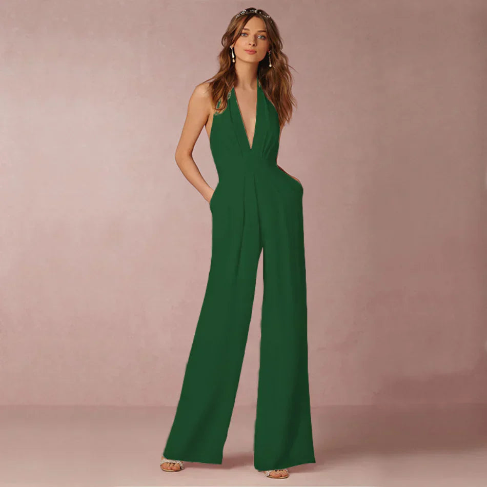 WW | Elegant Halterneck Jumpsuit