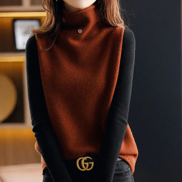WW | turtleneck loose jacket