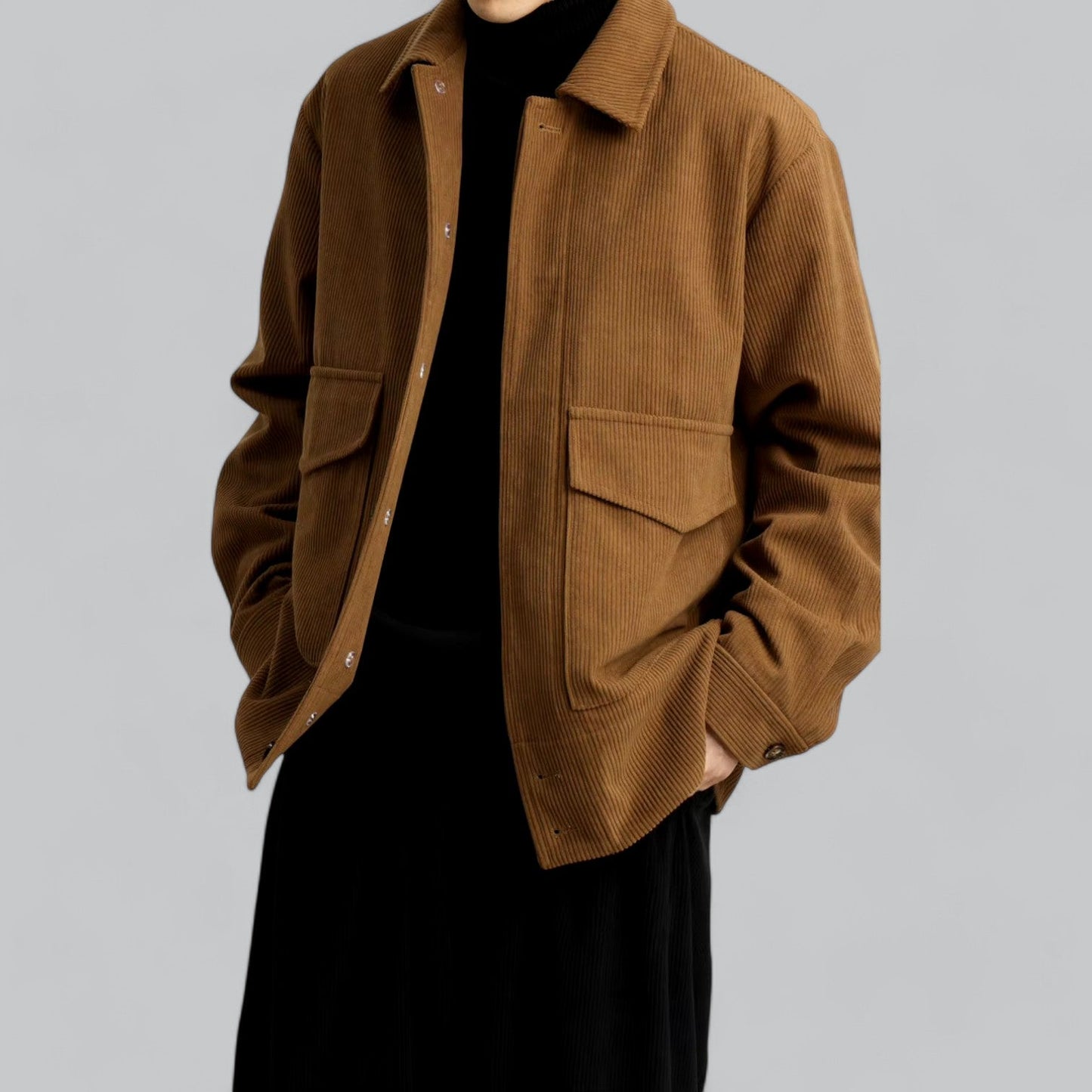 WW | Versatile Button-Closure Winter Jacket