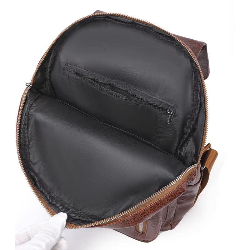 WW | Diebstahlsicherer Lederrucksack Für Damen